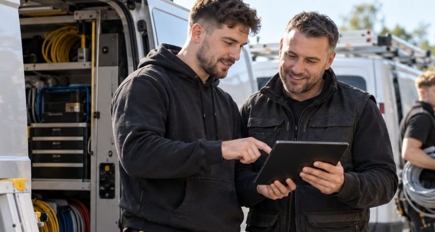 Helping You Grow From One Van Into A Full Team Of Electricians