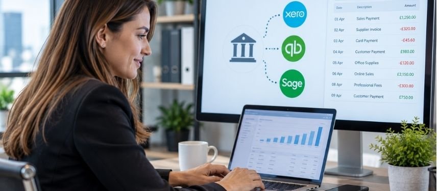 Linking Your Business Account To Xero, QuickBooks Or Sage Cuts Your Bookkeeping Time